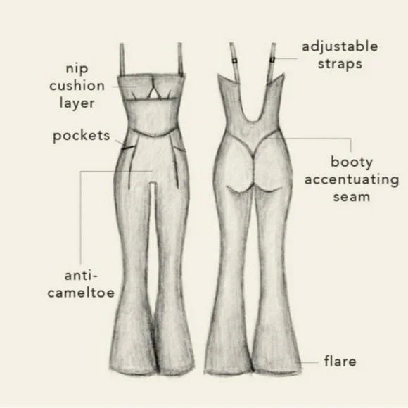 Chic Purple Jumpsuit with Spaghetti Straps - Picture 4 of 7